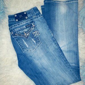 Miss Me bootcut jeans size 31 inseam 33 med wash